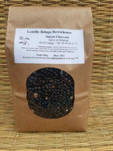 Lentilles Beluga berrichonnes