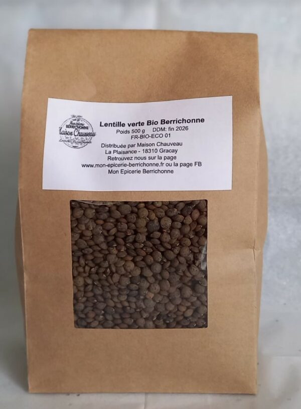 Lentilles Bio berrichonnes