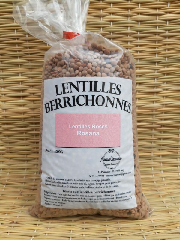 Lentilles roses Berrichonne