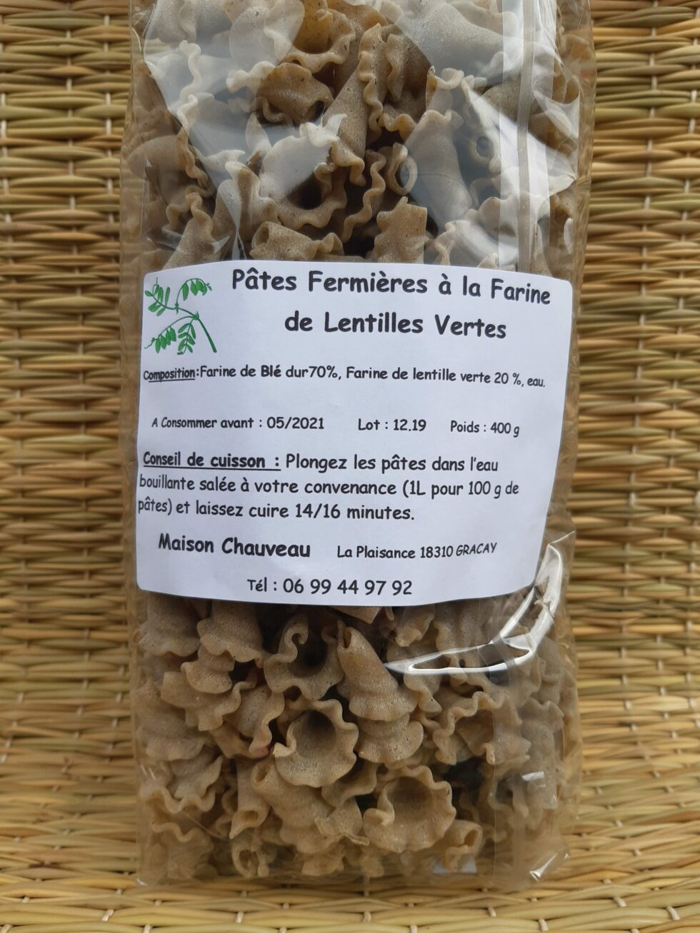 Pâtes fermière